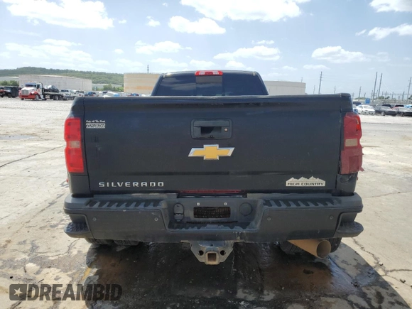 2019 Chevrolet Silverado 3500HD High Country with VIN 1GC4KYEY1KF159943, listed as a Copart auction lot 63991964 with 151,930 mi miles and Salvage Title. Bid and sale history available at carsss.com. Image 6.