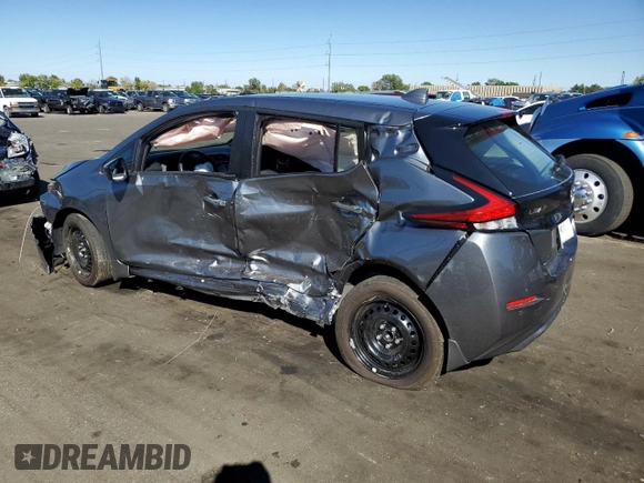 2025 Nissan LEAF S with VIN 1N4AZ1BV6SC557902, listed as a Copart auction lot 72631564 with 1,157 mi miles and Salvage Title. Bid and sale history available at carsss.com. Image 2.