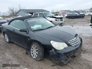 2010 Chrysler Sebring Touring with VIN 1C3BC5ED9AN138508, listed as a IAAI auction lot 41711330 with 93,877 mi miles. Bid and sale history available at carsss.com. Image 1.