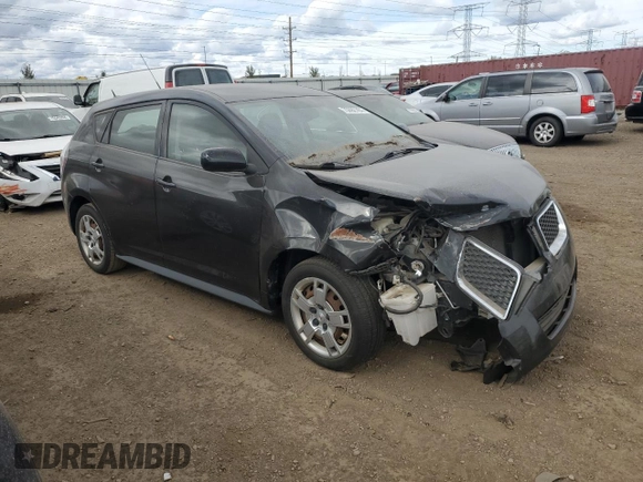 2009 Pontiac Vibe w/1SB with VIN 5Y2SP67079Z428038, listed as a Copart auction lot 75692764 with 0 mi miles and Clean Title. Bid and sale history available at carsss.com. Image 4.