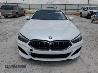 2022 BMW 8 Series M850i with VIN WBAGV8C00NCH82347, listed as a Copart auction lot 64092294 with 22,785 mi miles and Salvage Title. Bid and sale history available at carsss.com. Image 5.