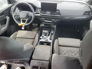 2024 Audi SQ5 Premium Plus with VIN WA1B4AFY4R2052419, listed as a Copart auction lot 74881294 with Not Provided miles and Non Repairable. Bid and sale history available at DreamBid. Image 8.