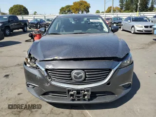 2017 Mazda 6 Grand Touring with VIN JM1GL1W5XH1133708, listed as a Copart auction lot 49009255 with 115,259 mi miles and Salvage Title. Bid and sale history available at carsss.com. Image 5.