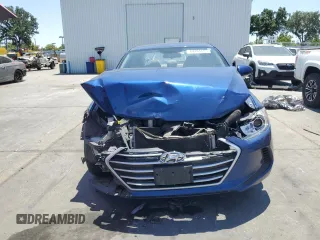 2017 Hyundai Elantra SE with VIN 5NPD74LF7HH201655, listed as a Copart auction lot 62284405 with 208,034 mi miles and Salvage title. Bid and sale history available at DreamBid. Image 5.
