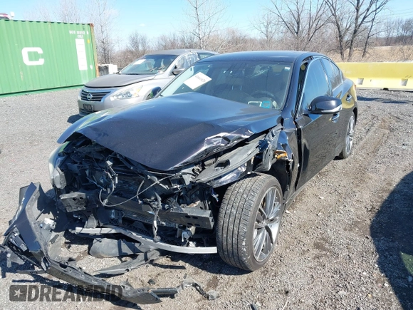 2014 Infiniti Q50 Premium with VIN JN1BV7AR0EM689783, listed as a IAAI auction lot 41661020 with 124,762 mi miles. Bid and sale history available at carsss.com. Image 21.