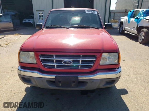 2003 Ford Ranger XLT Appearance with VIN 1FTYR44E53PB86734, listed as a Copart auction lot 72148254 with 200,127 mi miles and Clean Title. Bid and sale history available at carsss.com. Image 5.