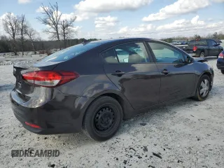 2018 Kia Forte LX with VIN 3KPFL4A71JE182952, listed as a Copart auction lot 48158615 with 77,611 mi miles and Salvage Title. Bid and sale history available at carsss.com. Image 3.