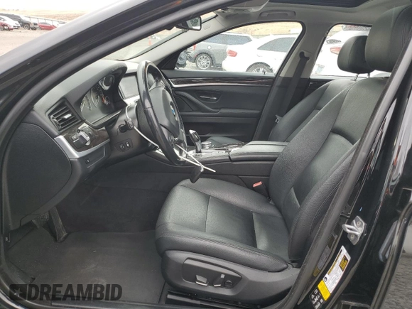 2015 BMW 5 Series 535d xDrive with VIN WBAFV3C51FD686892, listed as a Copart auction lot 81410224 with 109,264 mi miles and Salvage title. Bid and sale history available at DreamBid. Image 7.