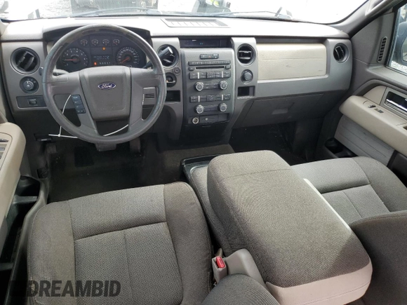 2009 Ford F-150 XL with VIN 1FTRW12W09FA68807, listed as a Copart auction lot 57811775 with 256,731 mi miles and Salvage title. Bid and sale history available at DreamBid. Image 8.