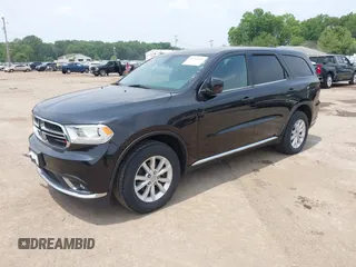 2015 Dodge Durango SXT with VIN 1C4RDJAG3FC161270, listed as a IAAI auction lot 42460444 with 112,633 mi miles and . Bid and sale history available at DreamBid. Image 17.