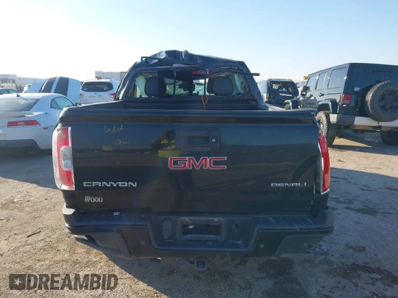 2019 GMC Canyon 4WD Denali with VIN 1GTG6EEN0K1106301, listed as a IAAI auction lot 41475337 with 1 mi miles. Bid and sale history available at carsss.com. Image 16.