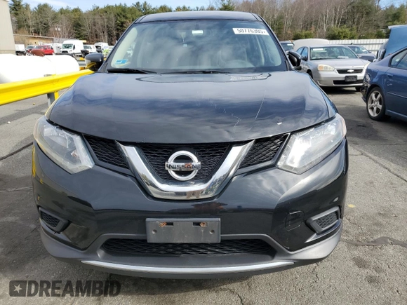 2016 Nissan Rogue S with VIN KNMAT2MV0GP696793, listed as a Copart auction lot 50776305 with 103,112 mi miles and Salvage Title. Bid and sale history available at DreamBid. Image 5.