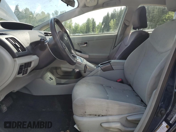 2012 Toyota Prius One with VIN JTDKN3DU7C1613594, listed as a Copart auction lot 55505835 with 200,296 mi miles and Clean Title. Bid and sale history available at DreamBid. Image 7.