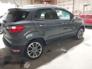 2021 Ford EcoSport Titanium z VIN MAJ6S3KL6MC398208, wystawiony jako IAAI lot #41770252 z przebiegiem 78 569 mil mil oraz . Historia ofert i sprzedaży dostępna na DreamBid. Obrazek 4.