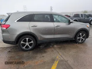 2018 Kia Sorento EX with VIN 5XYPHDA52JG401800, listed as a Copart auction lot 53883105 with 86,396 mi miles and Salvage Title. Bid and sale history available at carsss.com. Image 3.
