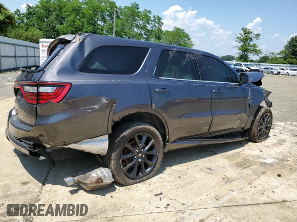 2019 Dodge Durango SXT Plus with VIN 1C4RDJAG8KC599230, listed as a Copart auction lot 63259895 with Not provided miles and Salvage title. Bid and sale history available at DreamBid. Image 3.