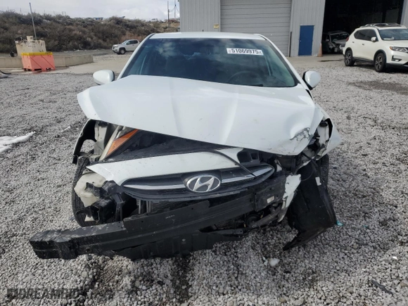 2016 Hyundai Accent SE with VIN KMHCT4AE1GU979578, listed as a Copart auction lot 51069975 with 128,221 mi miles and Salvage Title. Bid and sale history available at carsss.com. Image 5.