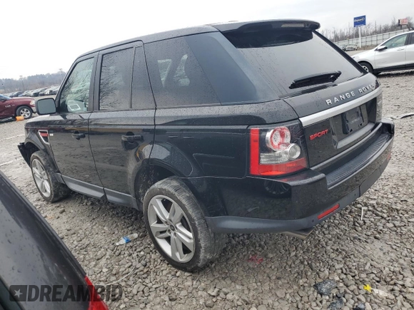 2013 Land Rover Range Rover Sport SC with VIN SALSH2E40DA767431, listed as a Copart auction lot 85788904 with 107,980 mi miles and Salvage Title. Bid and sale history available at carsss.com. Image 2.