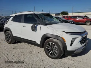 2024 Chevrolet TrailBlazer LT with VIN KL79MPS26RB120628, listed as a Copart auction lot 61524784 with 1,531 mi miles and Salvage Title. Bid and sale history available at DreamBid. Image 4.