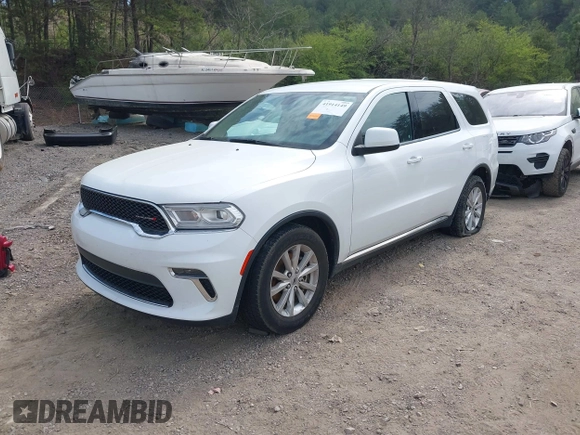 2021 Dodge Durango SXT Plus with VIN 1C4RDHAG0MC631485, listed as a IAAI auction lot 41914149 with 75,996 mi miles and . Bid and sale history available at DreamBid. Image 17.