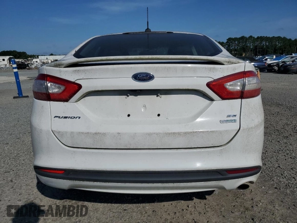 2016 Ford Fusion SE with VIN 3FA6P0HD7GR360962, listed as a Copart auction lot 61120285 with Not provided miles and Clean title. Bid and sale history available at DreamBid. Image 6.