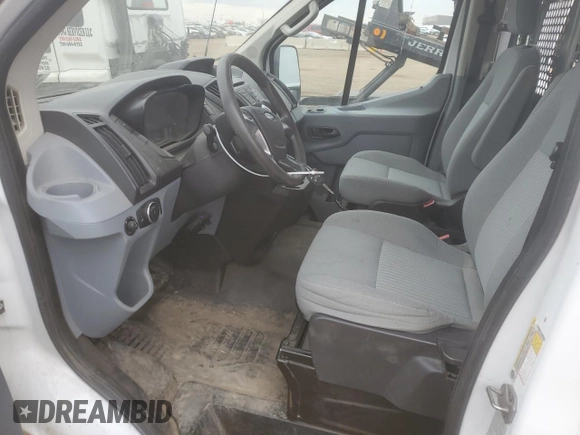 2015 Ford Transit with VIN 1FTNR2ZM3FKA12962, listed as a Copart auction lot 50038165 with 148,084 mi miles and Salvage Title. Bid and sale history available at DreamBid. Image 7.