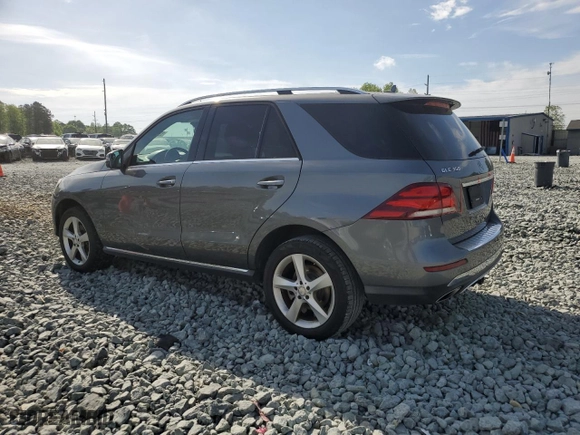 2017 Mercedes-Benz GLE with VIN 4JGDA5HBXHA895290, listed as a Copart auction lot 53701815 with 120,150 mi miles and Clean Title. Bid and sale history available at carsss.com. Image 2.