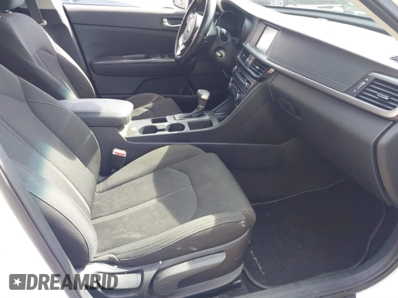 2018 Kia Optima S with VIN 5XXGT4L34JG196074, listed as a IAAI auction lot 41335248 with 88,325 mi miles. Bid and sale history available at carsss.com. Image 5.