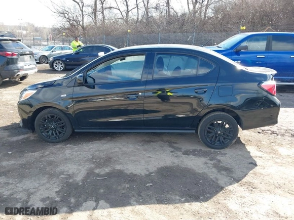 2023 Mitsubishi Mirage G4 ES with VIN ML32FUFJ4PHF04714, listed as a IAAI auction lot 41530358 with 20,334 mi miles. Bid and sale history available at carsss.com. Image 14.