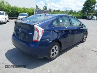 2015 Toyota Prius Four with VIN JTDKN3DU9F0441160, listed as a IAAI auction lot 42561281 with 186,192 mi miles and . Bid and sale history available at DreamBid. Image 4.