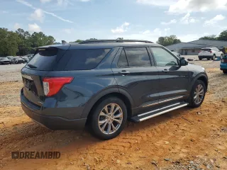 2022 Ford Explorer XLT with VIN 1FMSK8DH4NGB27006, listed as a Copart auction lot 58075055 with 109,500 mi miles and Salvage title. Bid and sale history available at DreamBid. Image 3.