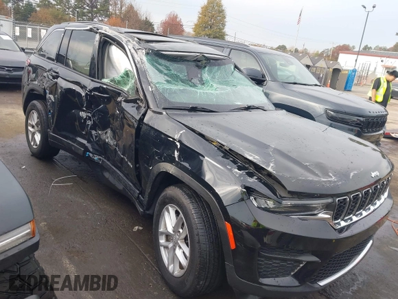 2023 Jeep Grand Cherokee Laredo with VIN 1C4RJHAG6PC671728, listed as a IAAI auction lot 40897386 with Not provided miles and . Bid and sale history available at DreamBid. Image 1.