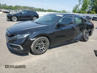 2020 Honda Civic LX z VIN 2HGFC2F69LH531370, wystawiony jako Copart lot #55076335 z przebiegiem 140 163 mil mil oraz Szkoda całkowita • Salvage title. Historia ofert i sprzedaży dostępna na DreamBid. Obrazek 1.