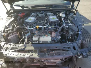 2024 Infiniti Q50 Red Sport 400 with VIN JN1FV7DPXRM660325, listed as a Copart auction lot 83021934 with 142 mi miles and Non Repairable. Bid and sale history available at DreamBid. Image 11.