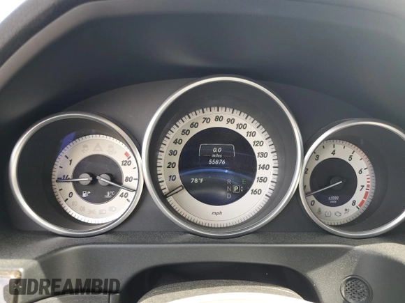 2015 Mercedes-Benz E 350 Sport with VIN WDDHF5KB3FB140317, listed as a Copart auction lot 53311025 with 55,876 mi miles and Salvage Title. Bid and sale history available at DreamBid. Image 9.