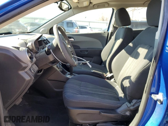 2016 Chevrolet Sonic LT with VIN 1G1JC6SB0G4175731, listed as a Copart auction lot 41773445 with 77,636 mi miles and Salvage Title. Bid and sale history available at carsss.com. Image 7.