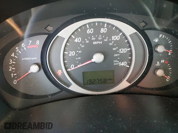 2005 Hyundai Tucson GLS with VIN KM8JN12D85U062222, listed as a Copart auction lot 77317334 with 192,758 mi miles and Salvage Title. Bid and sale history available at carsss.com. Image 9.