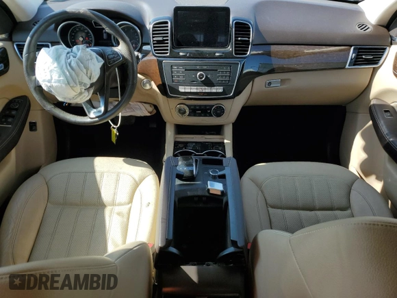2017 Mercedes-Benz GLE 350 with VIN 4JGDA5JB7HA936033, listed as a Copart auction lot 62459315 with 141,396 mi miles and Salvage title. Bid and sale history available at DreamBid. Image 8.