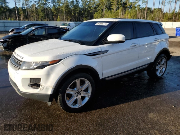 2012 Land Rover Range Rover Evoque Pure Plus with VIN SALVP2BG2CH627241, listed as a Copart auction lot 87898375 with 0 mi miles and Salvage Title. Bid and sale history available at carsss.com. Image 1.