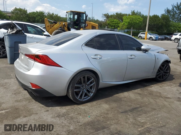 2018 Lexus IS 300 z VIN JTHBA1D23J5078038, wystawiony jako Copart lot #57786705 z przebiegiem 98 848 mil mil oraz Szkoda całkowita • Salvage title. Historia ofert i sprzedaży dostępna na DreamBid. Obrazek 3.