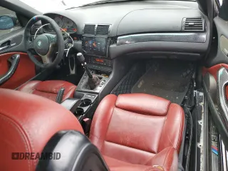 2002 BMW 3 Series M3 with VIN WBSBR93472EX24204, listed as a Copart auction lot 44896205 with 117,184 mi miles and Salvage Title. Bid and sale history available at carsss.com. Image 8.