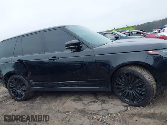 2019 Land Rover Range Rover with VIN SALGS2REXKA545261, listed as a IAAI auction lot 41199157 with 56,926 mi miles and . Bid and sale history available at DreamBid. Image 14.