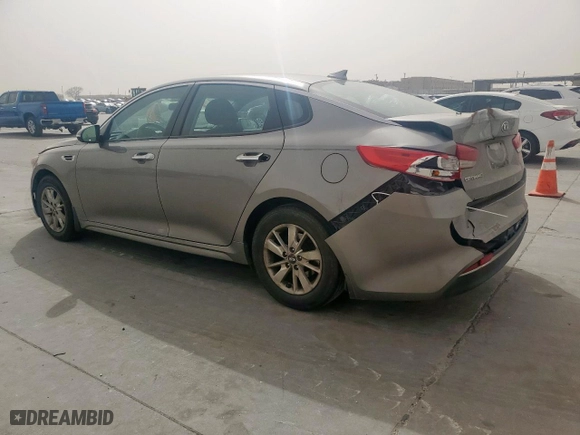 2016 Kia Optima LX with VIN 5XXGT4L35GG100705, listed as a Copart auction lot 49026025 with 181,248 mi miles and Salvage Title. Bid and sale history available at carsss.com. Image 2.