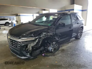 2025 Chevrolet Equinox FWD LT with VIN 3GNAXHEG7SL221483, listed as a Copart auction lot 54691705 with 5,524 mi miles and Salvage Title. Bid and sale history available at DreamBid. Image 1.