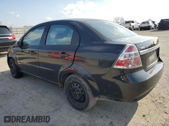 2007 Chevrolet Aveo LT with VIN KL1TG56627B058604, listed as a Copart auction lot 52907715 with Not provided miles and Clean title. Bid and sale history available at DreamBid. Image 2.
