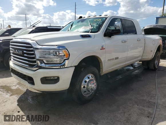 2019 Ram 3500 Longhorn with VIN 3C63RRNL6KG704171, listed as a Copart auction lot 73731114 with 0 mi miles and Non Repairable. Bid and sale history available at carsss.com. Image 1.