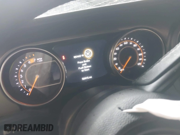 2023 Jeep Wrangler Willys with VIN 1C4HJXDG0PW617101, listed as a IAAI auction lot 42111687 with 56,415 mi miles and . Bid and sale history available at DreamBid. Image 7.