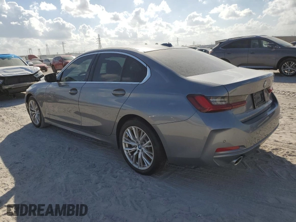 2024 BMW 3 Series 330e with VIN 3MW39FF07R8E10100, listed as a Copart auction lot 78593224 with 0 mi miles and Non Repairable. Bid and sale history available at carsss.com. Image 2.