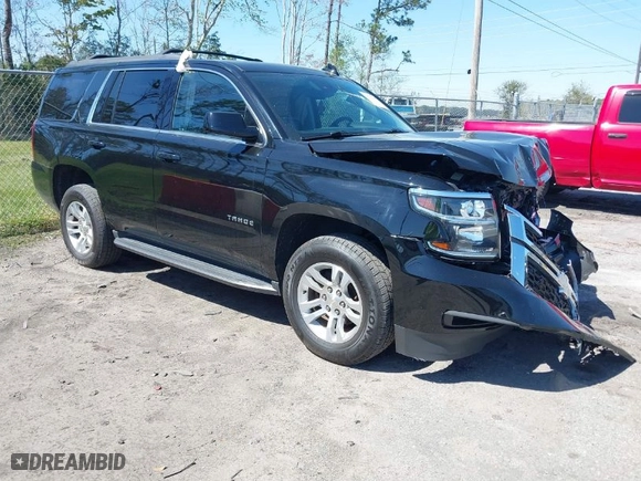 2020 Chevrolet Tahoe LT with VIN 1GNSKBKC3LR176828, listed as a IAAI auction lot 41781047 with 62,840 mi miles. Bid and sale history available at carsss.com. Image 1.