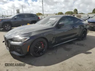 2022 BMW 4 Series 430i with VIN WBA53AP06NCJ71783, listed as a Copart auction lot 45195265 with 13,499 mi miles and Clean Title. Bid and sale history available at carsss.com. Image 1.